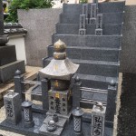 弘法寺永代供養墓にて墓石を５本建立