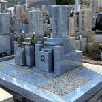 神戸市の春日野墓地に8寸神戸型和型墓石が完成、お墓の建替えとメンテナンス工事。